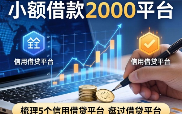 小额借款2000平台，梳理5个信用借钱平台